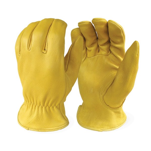Soteria Glove Premium Deerskin Driver Glove, Gold, Size: 2XL PR 2925 (2XL)